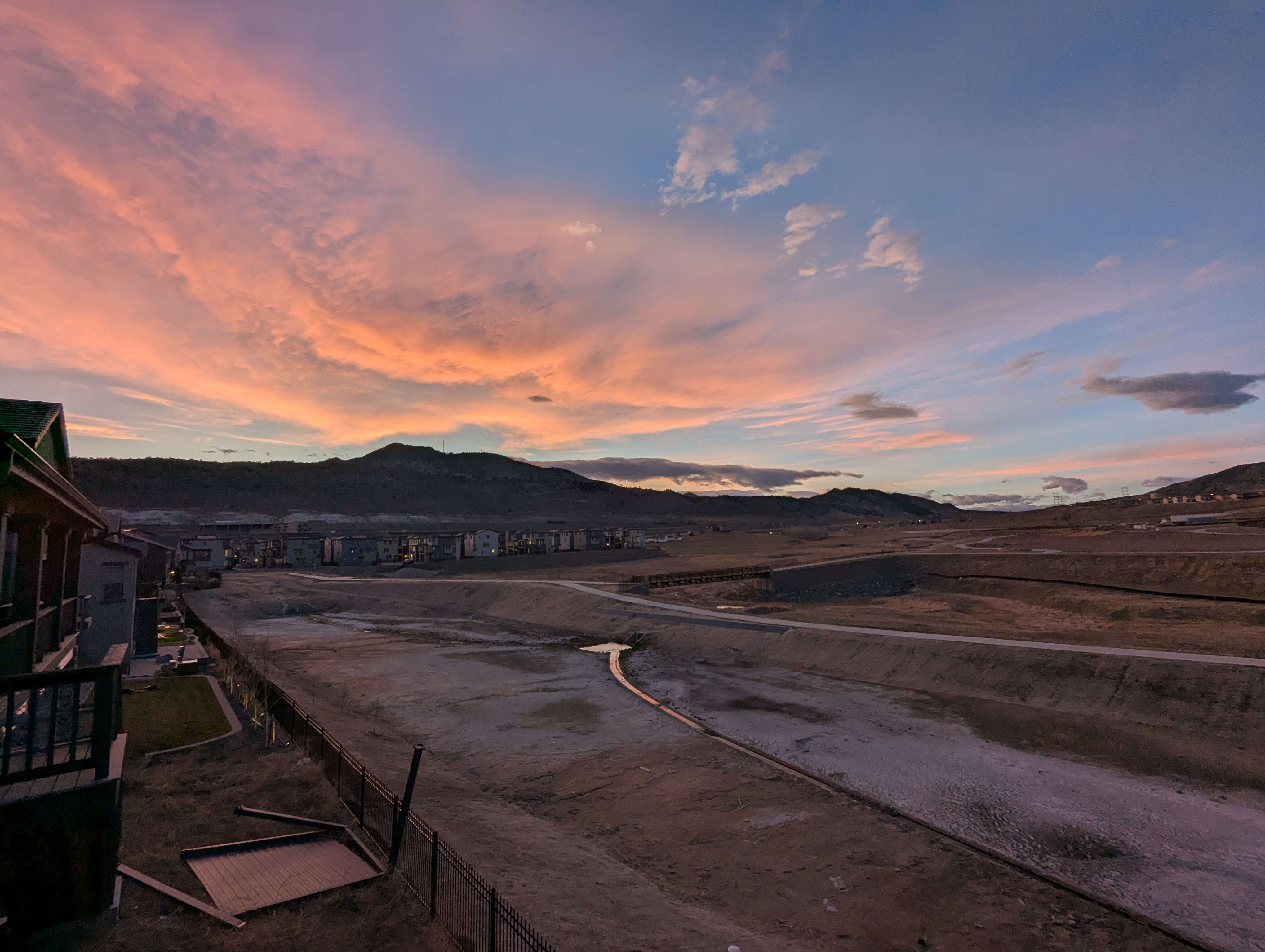 Sunset, Morrison Colorado